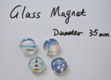 Summer Beach Glass Magnet Souvenirs