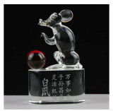 Crystal Animal Decoration Customize Crystal Gifts Crystal Mouse Model