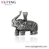 33641 Xuping Silver Elephant Pendant, Animal Pendant, Accessories for Women Jewelry