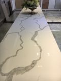 Marbling Countertop Engineered Artificial Crystal Quartz Stone for Kitchen Desk