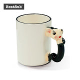 Bestsub 11 Oz Animal Sublimation Ceramic Photo Mug (B1DW-01)
