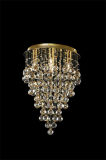 Classic Amber Crystal LED Modern Pendant Light