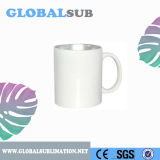 11oz Two-Tone Color Sublimation Blanks Promotion Ceramic Coffee Mug Silver