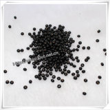Black Small Round Wood Beads Wholesale (IO-wa008)