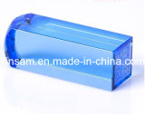 Blue Blank Crystal Cube for Engraving & Crystal Paperweight (KS01018)