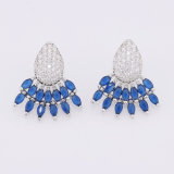 Foxi Crystal Stud Earring for Daily Wear Hot Selling Jewelry