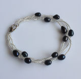 Cheap Jewelry Freshwater Pearl Bracelet (EB1536-1)