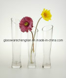 Clear Crystal Glass Vase (V03S-041, 066, 050)