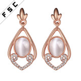 Drop Copper Geometrical Shaped Earrings for Women or Teen Girls
