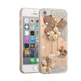 Pearl Rhinestone Crystal Cell Phone Case for iPhone Samsung