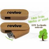 Wooden Bamboo Rotating USB Flash Drive/Pen Drive Wholesale with Top Quality Factory Price