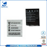 Eco-Friendly Factory Price Washing Stickers Labels