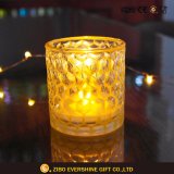 Handmade Glass Candle Holder for Home Decoration