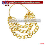 Bling Gold Chain Necklace Costume Jewelry Jewelry Set (P3068)