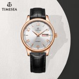 High-End Men's Leather Strap Hot Style Double Calendar Leisure Hot Style Watch 72361
