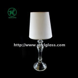 Single Glass Candle Holder with Lamp (KL110406-24)