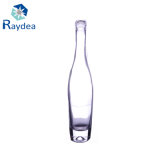Clear Wine Glass Bottle with Screw Cap