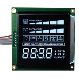 Alphanumeric Customized LCD Display with Va LCD, White Backlight