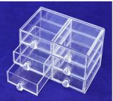 Clear Crystal Compartmental Box for Storage