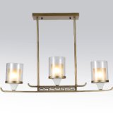 Metal Chandelier Frame Elegant Candle Pendant Lamp
