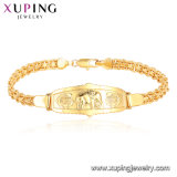75466 Xuping Fashion Jewelry Women Bracelet, Elegant Bracelet, 24K Gold Color Plated Bracelet