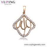 31832 Xuping Luxury 18K Gold Heart Pendant
