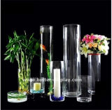 Custom Clear Acrylic Tube Vase