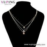44701 Fashion Male 24K Gold Plating Necklace Jewelry