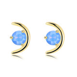Moon Fashion Design Women Promotion Gift Earring Jewelry