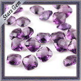 Double Checker Cut Amethyst Synthetic Diamond for Fashion Jewelry