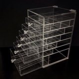 China Good Supplier First Choice Clear Crystal Acrylic Makeup Organizer