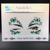 New Face Jewelry Sticker Body Ticker Tattoo Acrylic Crystal Glitter Stickers for Eye Gem Accessories (SR-26)
