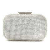Newest Designer Elegant Box Handbag Diamond Clutch Bag Party Bag