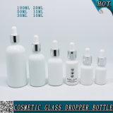 Child Proof Opal White Glass Dropper Bottle with Pipette