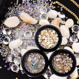 Fashion Style Mixed Nail Crystals Rhinestones Beads DIY 3D Nail Jewelry for Nails Accessoires (NR-30)