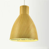Dinner Room Light Chandelier Pendant Lamp with Wood Color