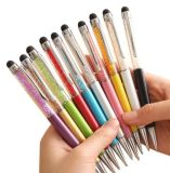 20 Colors Crystal Ballpoint Pen Fashion Creative Stylus Touch Pen