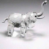 K9 Crystal Clear Elephant Animal Model Ks030002
