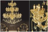 Luxury Golden Champagn Crystal Chandelier Light