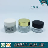 10ml Frosted Glass Cosmetics Jar for Face Cream