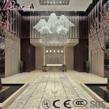 New Design Crystal Luxury Project pendant Lamp with Lobby