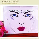 Healthy and Eco-Friendly Face Diamond Gems Decorations Stickers