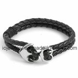 Double Wrap Leather Cord Bracelet