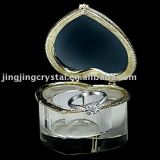 Heart Shape Crystal Jewelry Box (JD-CB-124)