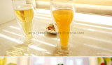 Fashionable Bar Drinkware Creative Upside Clear Beer Glass Cup