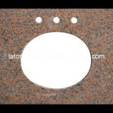 Modern Design 	Prefabricated G562 Granite Vanity Coutertops Kitchen / Bathroom Tops