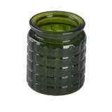 Popular Glass Candle Jar with Color Coating