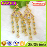Hot Sale Crystal Earring Hoop Metal Fashion Earring for Daily Dress #2915