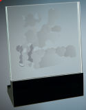 Hot Selling Jade Glass Standup Award