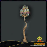 Fancy Decorative Brass Floor Lamp (FL-6011-6+3+1)